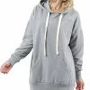 42POPS | Heather Gray Kangaroo Pocket Hoodie - Women