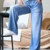 42POPS | Medium Chambray Wide-Leg Pants - Women