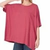 42POPS | Rose Oversize Box Tee - Women