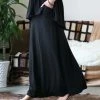 42POPS | Black Drawstring Pocket Maxi Skirt - Women