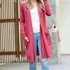 42POPS | Rose Slouchy Pocket Duster - Women