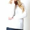42POPS | Ivory Boatneck Sweater - Plus