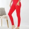 42POPS | Ruby Wide-Waistband Pocket Leggings - Women