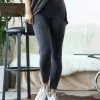 42POPS | Charcoal Mineral Wash Leggings - Women
