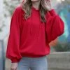 42POPS | Ruby Raglan Hoodie - Women