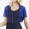 42POPS | Royal Blue Lace Bolero