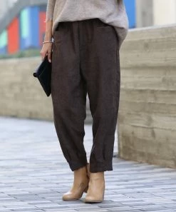 42POPS | Americano Corduroy Pocket Straight-Leg Pants - Women