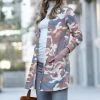 42POPS | Pink & Blue Camouflage Pocket Open Cardigan - Women