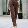 42POPS | Americano Corduroy High-Rise Pocket Pants - Women