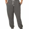 42POPS | Ash Gray Drawstring Pocket Joggers - Plus