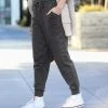 42POPS | Charcoal French Terry Pocket Joggers - Women