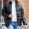 42POPS | Black Pocket Puffer Jacket - Women