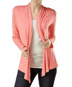 42POPS | Coral Multifunctional Open Cardigan - Women